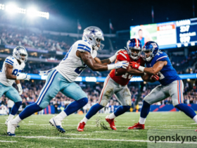 dallas cowboys vs new york giants match player stats