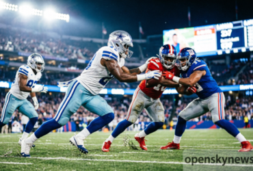 dallas cowboys vs new york giants match player stats